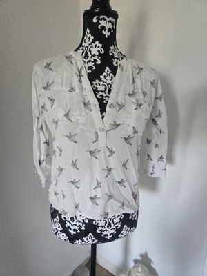 Aiki Keylook Damen Bluse, Größe XS Weis