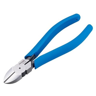 HOZAN Electrician's Nippers, Round Drum-Shaped Sliding Head for Cutting N-12