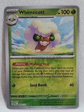 Whimsicott #8/131 Prismatic Evolutions 2025 Rare Reverse Holo Pokémon TCG