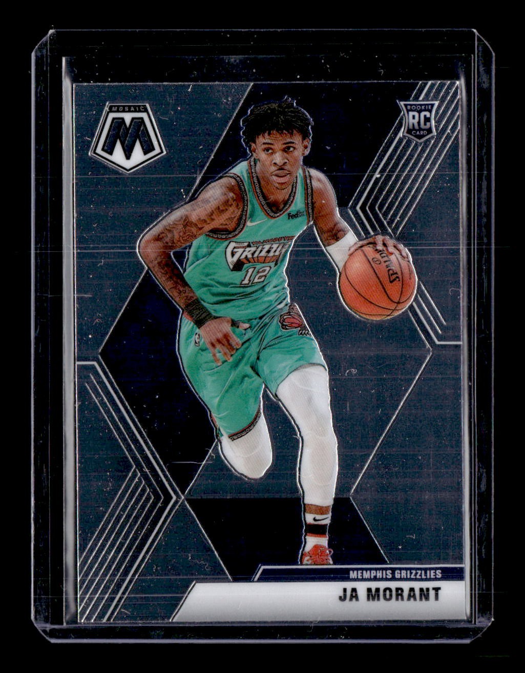 2019-20 Panini Mosaic #219 Ja Morant Rookie JH01