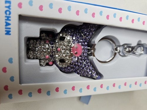 Llavero personaje Sanrio Kuromi Bling - Imagen 7 de 8