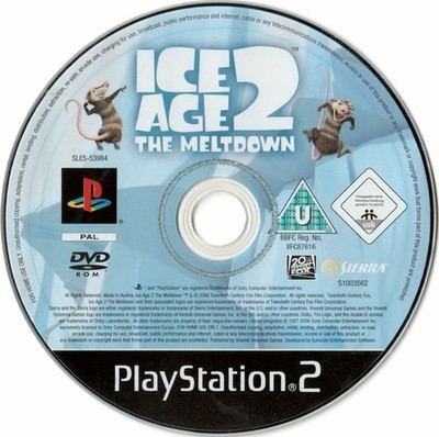 Ice Age 2 Meltdown - PlayStation 2 - PAL - NUR DISC!