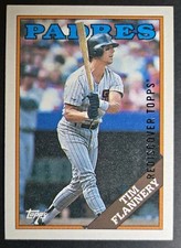 Tim Flannery 1988 Topps Rediscover Topps Buyback #513 San Diego Padres 