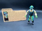 Vintage 1984 GI JOE Complete WATER MOCCASIN PILOT Code Name COPPERHEAD FILE CARD