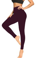 Buttery Soft Leggings for Women - High Waisted Tummy Control No See Through W...