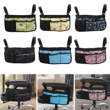 Rollstuhl Seitentasche verstellbar Tragetasche mehrere Taschen tragbar Rollator Tasche
