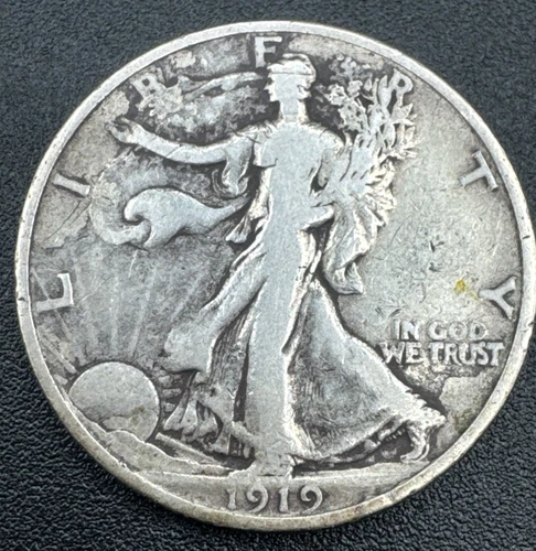 1919 Walking Liberty Half Dollar