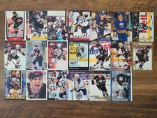 Huge Lot of 20 Matthew Barnaby Hockey Cards with Rookie Included.