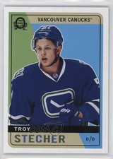 2017-18 O-Pee-Chee Retro Troy Stecher #252 t3w