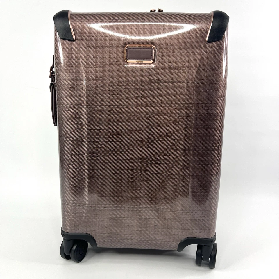TUMI Tegra Lite International Expandable Carry On 4 Wheel Packing Case Blush - Image 3 of 4