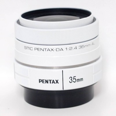Pentax DA SMC 35mm F/2.4 AL White Custom Color Wide Angle Lens
