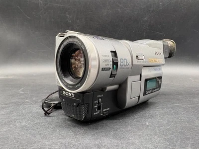 Sony Handycam Digital 8 DCR-TR110E Camcorder HI8 Video 8 Silber Defekt - Bild 1 von 4