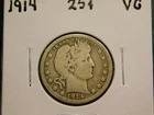 1914   Barber Quarter  Item # 12719