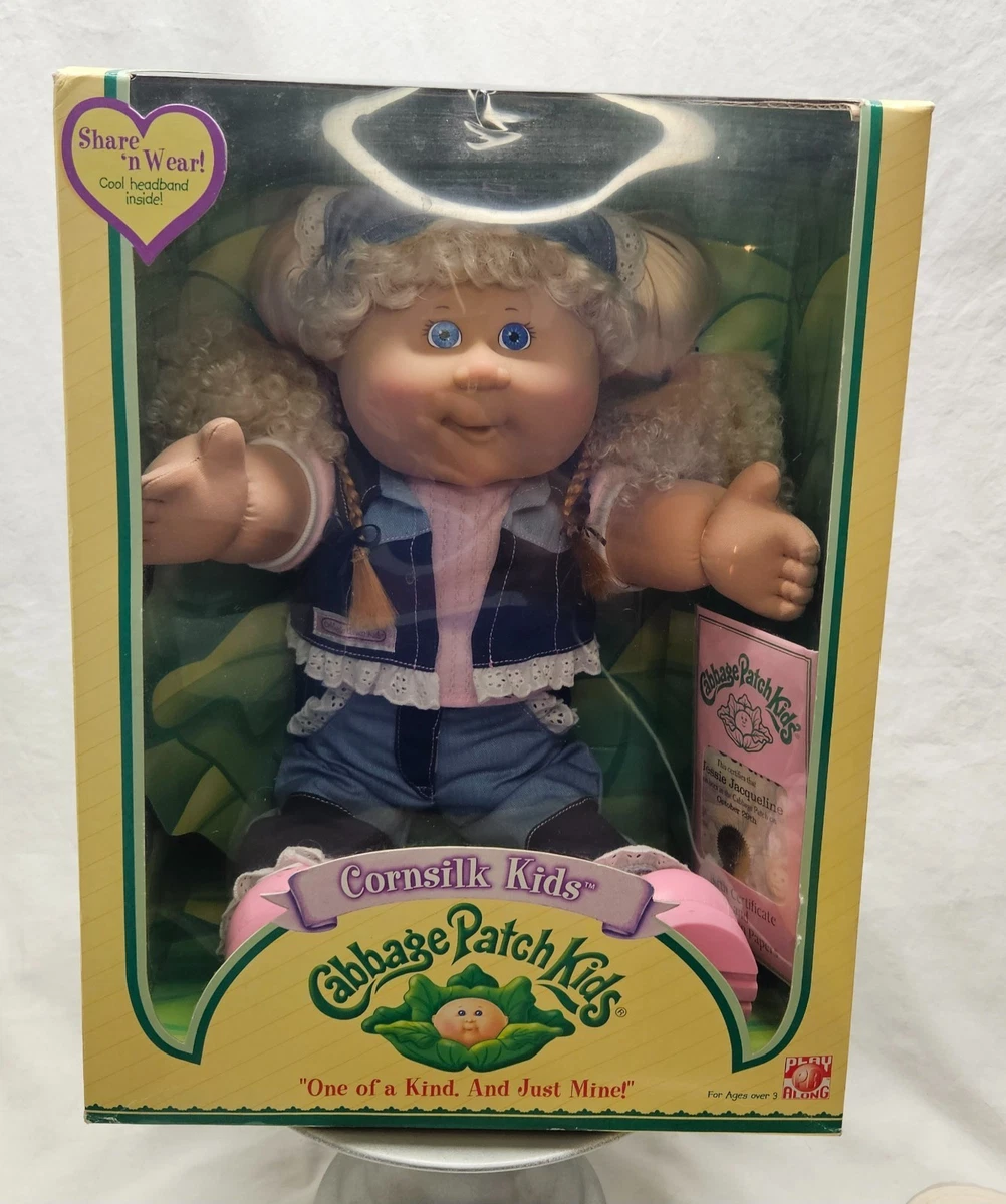 Cabbage Patch Doll Near Mint Jessie Jacqueline New Sealed Cornsilk