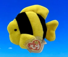 Bubbles TY Beanie Baby Fish