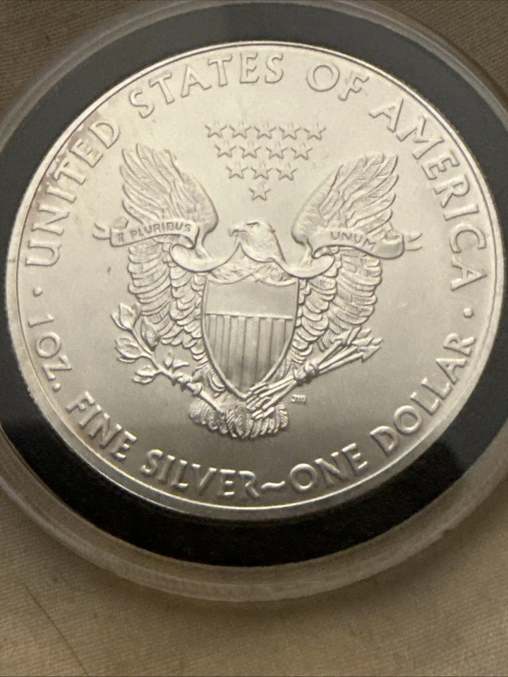 2015 1 Oz Silver American Eagle BU - Image 2 of 2