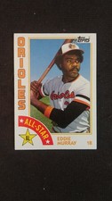 1984 Topps baseball card # 397 Eddie Murray AS  ( VG to EX )