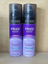 Lot 2-John Frieda Frizz Ease Moisture Barrier Firm Hold Hairspray, 12 oz Ea