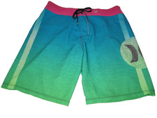 Hurley Phantom Green Board Swim Shorts Mens size 32