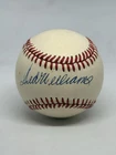 Ted Williams Signed Autographed American League Baseball JSA LOA Red Sox HOF