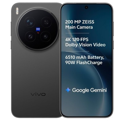 Neu Vivo X300 Pro 5G 16GB 512GB Elite Black Global versiegelt - 6510mAh 200MP ZEISS