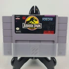 Authentic Original Super Nintendo SNES Jurassic Park Tested Contacts Cleaned