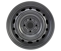1X Alcar 5270 Schwarz/Silber 6.0Jx14 4X100 ET45