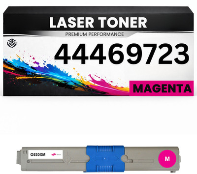 Toner 44469723 Magenta für OKI kompatibel  hochwertige Premium Alternative für O