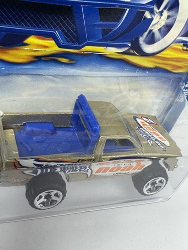 Hot Wheels Gold Chevy Surf Patrol Pickup Truck Team Noah #230 B2 - Picture 3 of 7