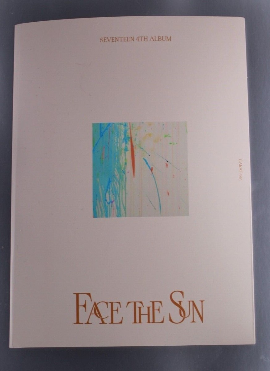 Seventeen 4th Album Face the Sun Carat Ver *CD Only* | eBay