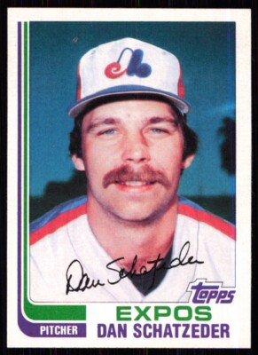 1982 Topps Traded Dan Schatzeder Detroit Tigers #104T