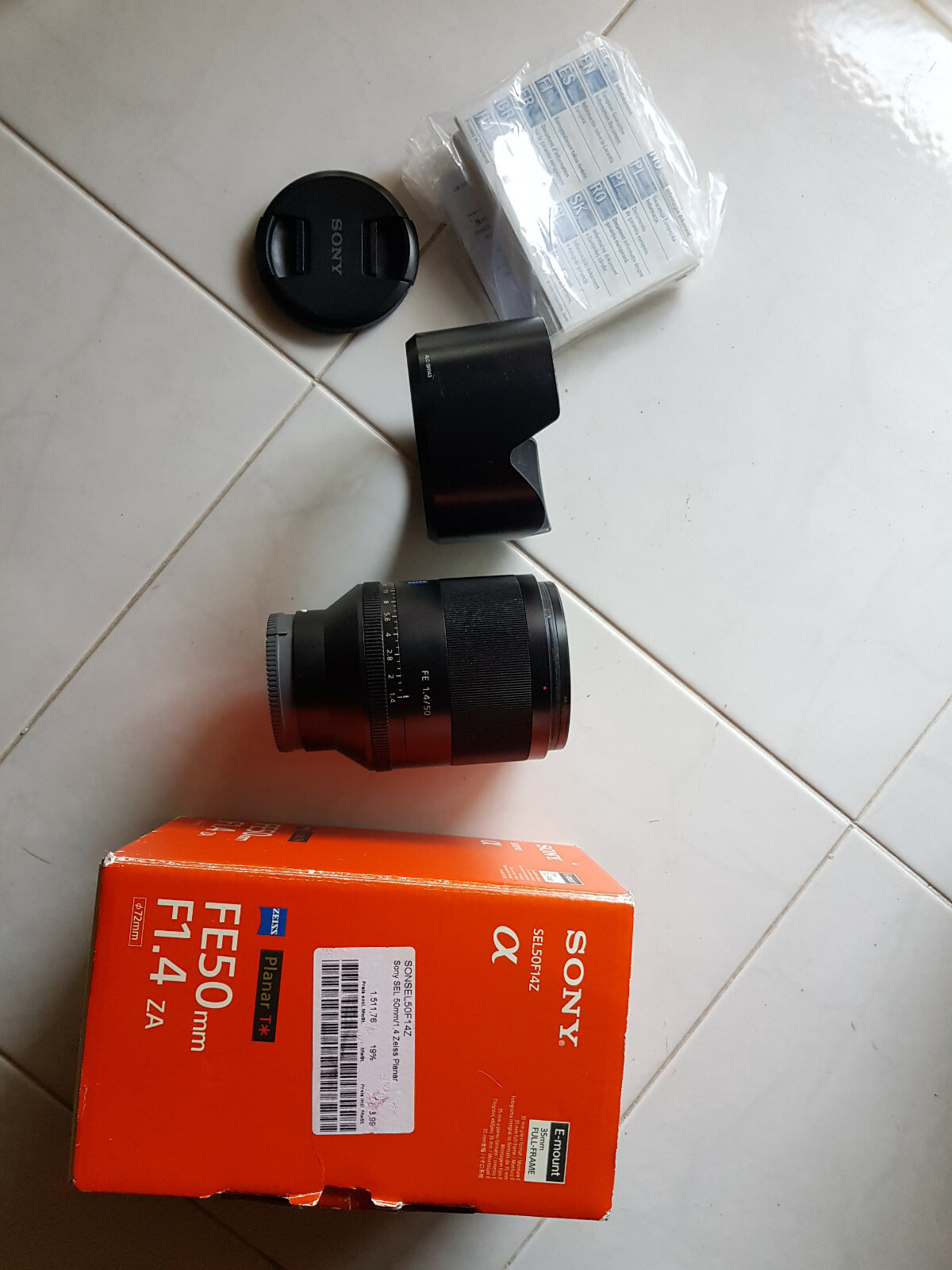 Sony Zeiss Planar T Fe 50mm F1 4 Za For Sale Online Ebay Sony Zeiss Planar T Fe 50mm F1 4 Za For Sale Online Ebay