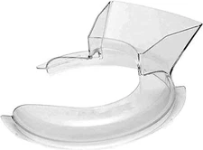 Compatible One-Piece Pouring Shield Guard for KitchenAid K45 K90 K5 Stand Mixer