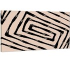 Abstract Black Natural Line Drawing Canvas Art Prints