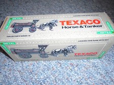 Ertl Texaco Horse  Tanker Die-cast Coin Bank Series 8 9390VP NEW 