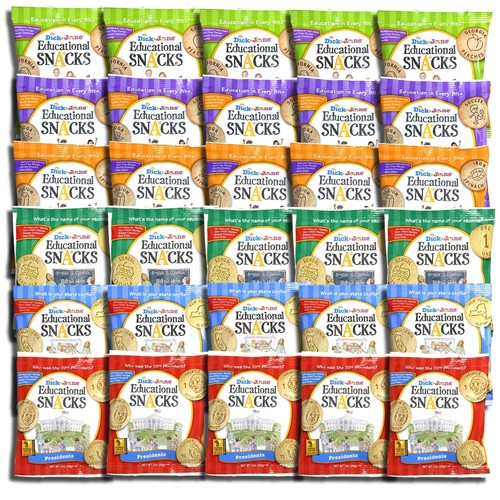 Dick and Jane Educational Snacks Educational Snack Crackers by Dick & Jane | 1 O