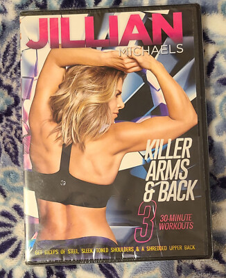 Jillian Michaels ''Killer Arms & Back'' 3/30 Minute Workouts W/103 Run Time