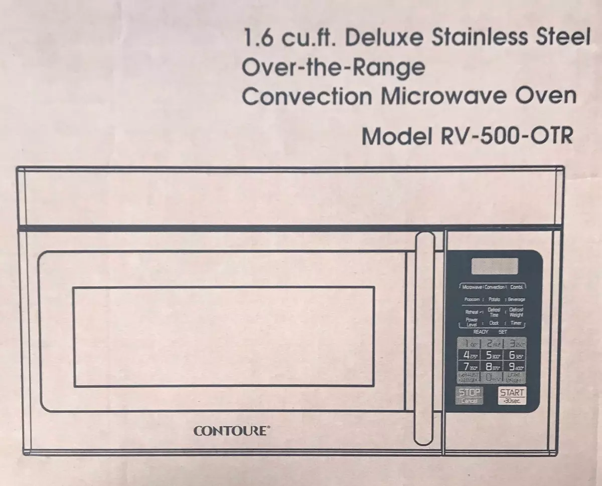 Contoure 2024 microwave oven