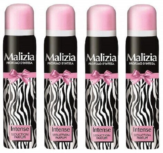 MIRATO MALIZIA Profumi d´intesa Intense DEO 4 x 100ml Seduction Parfum