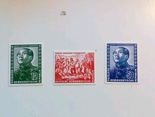DDR 1951 Chinesen Mi.Nr.286-288 F&auml;lschung!!!