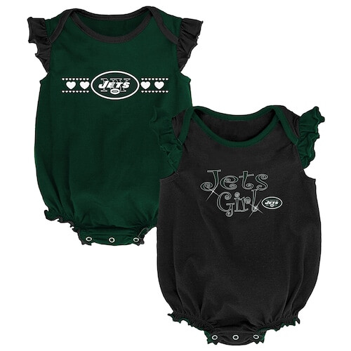 New York Jets NFL Baby Girl Homecoming Bodysuit Set, Size 12 Months - NWT - Picture 1 of 9