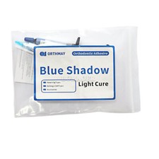 1 Pack Dental Blue Glue Light Cure Band Cerement Past + Etching Gel Accessories