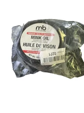 M&B Mink Oil-Tub, 6.5oz-185g, Waterproof & Conditioner