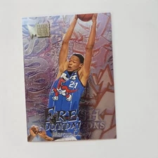 1996-97 Fleer Metal Marcus Camby Fresh Foundations Rookie Card #234