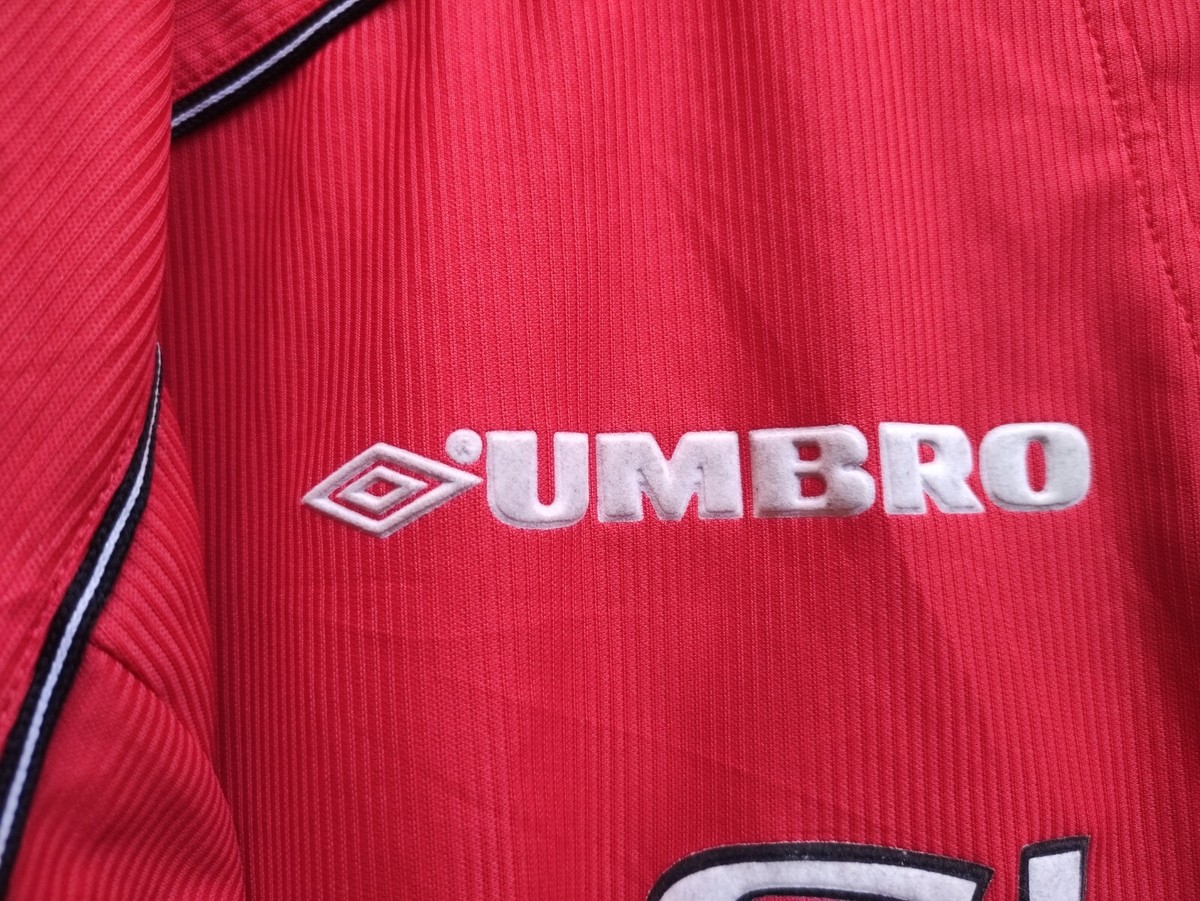 Maillot Vintage Manchester United 1998-1999 - Taille 2XL - Marque Umbro - Occasion