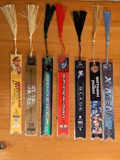 Upcycled VHS Movie Bookmarks - Spiderman, X-men, Godzilla, Indiana Jones, Batman