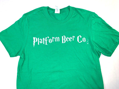 Platform Beer Company Green T-Shirt New! SMALL