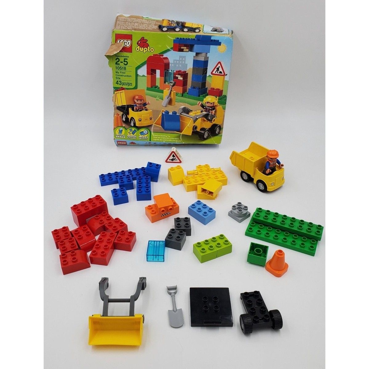 First Construction Duplo Construction Set Instructions Lego Duplo
