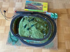 Vintage Modelleisenbahn ca. 60er Jahre mit Fleischmann Gleise und Lok