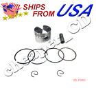Atv Quad Go Kart Piston Kit Ring Spring Pin 110cc 125cc Engine Cylinder 52.4mm
